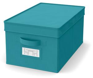 LIVARNO home Úložný box (úložný box, 2dílná sada, tyrkysová) (100350997004)