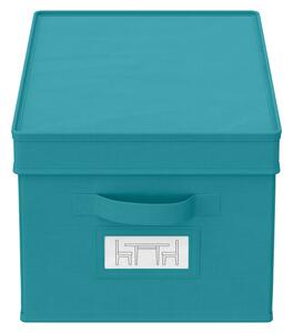 LIVARNO home Úložný box (úložný box, 2dílná sada, tyrkysová) (100350997004)