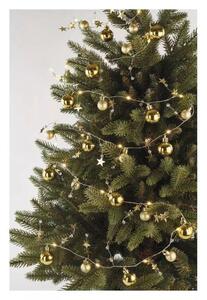 EMOS LED vánoční girlanda zlaté koule s hvězdami DCGW11