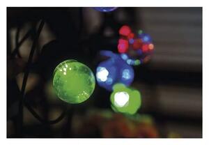 EMOS LED venkovní řetěz – 10x párty žárovky, 5m multicolor DCPM01