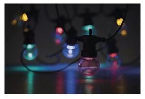 EMOS LED venkovní řetěz – 10x párty žárovky, 5m multicolor DCPM01