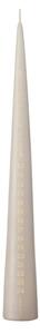 Adventní svíčka Cone 37 cm – 22 Linen Grey