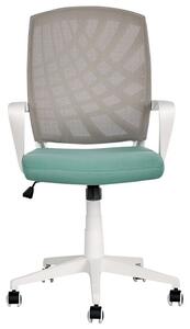 Kancelářská židle Bronia (šedá + modrá). 1078148