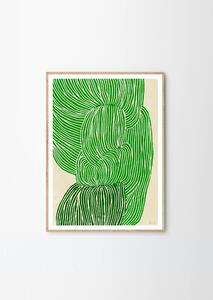 The Poster Club Plakát Green Ocean by Rebecca Hein 21x29,7 (A4)