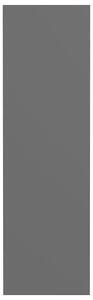 Nástěnný botník Fonzi - 80x18x60 cm | šedý