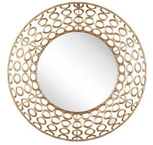 Nástěnné zrcadlo Bristol (zlatá). 1078172