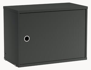Skříňka pro modulární regálový systém's otočnými dveřmi String System
