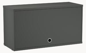 Skříňka pro modulární regálový systém's výklopnými dveřmi String System