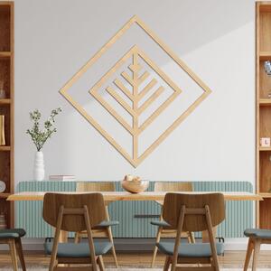 SENTOP | Geometrická dřevěná dekorace na zeď - Moderní design | SENTOP HDF0397-B
