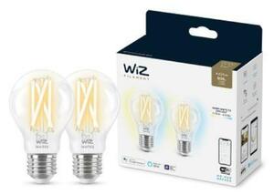 WiZ SET 2x LED žárovka E27 A60 Filmant 7W (60W) 806lm 2700-6500K IP20, stmívatelné