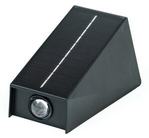 Venkovní solární nástěnné LED osvětlení IMMAX WALL-4 se světelným čidlem, 2W
