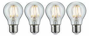 PAULMANN Filament set LED žárovka E27 230V 4x7W 2700K čirá