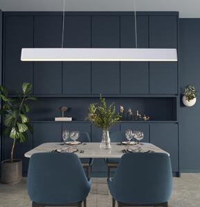 Immax NEO MILANO Smart závěsné lineární svítidlo 120cm, CCT 40W/RGB 18W, bílé Zigbee 3.0