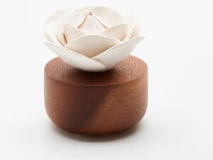 Rose du Bengale | Parfémový difuzér ze dřeva a keramiky Barva: Černá