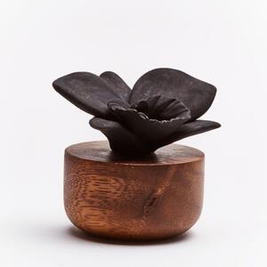 Orchidée du Nepal | Parfémový difuzér ze dřeva a keramiky Barva: Černá