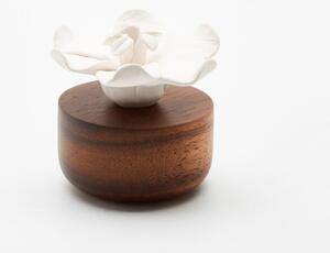 Jasmin d´ Orient | Parfémový difuzér ze dřeva a keramiky Barva: Bílá