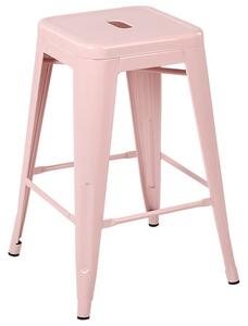 Set 2 ks barových židlí 60 cm Chloe (růžová). 1078246