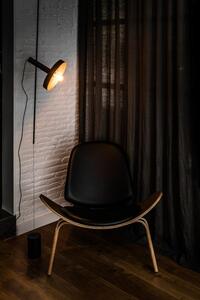 WHIZZ závěsné svítidlo/stojací lampa, černá/zlatá - FARO
