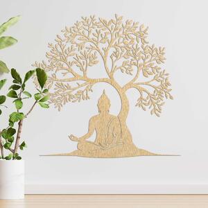 SENTOP | Dřevěná dekorace Buddha a strom života | SENTOP PR0546