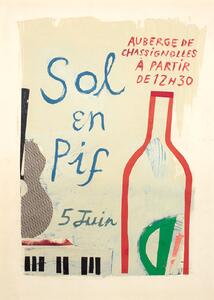 The Poster Club Plakát Sol en Pif by Max Ososki 30x40