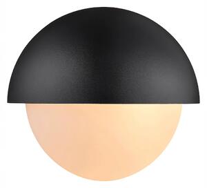 Nástěnné svítidlo Nordlux Scorpius Maxi Round black, š.27 cm, v.25,5 cm