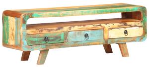 TV stolek Umber - 117x30x41 cm | masivní recyklované dřevo