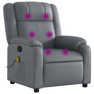 Masání polohovací křeslo edé umlá ke