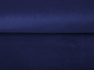 Dekorační látka Samet Velvet SV-026 Tmavá královská modrá II - šířka 150 cm
