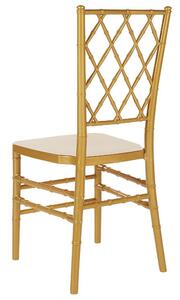 Set 2 ks jídelních židlí Christian (zlatá). 1078403