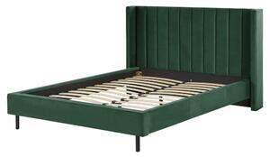 Manželská postel 160 cm Vinea (zelená) (s roštem). 1078414