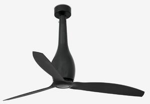 ETERFAN, černá, stropní ventilátor s DC motorem - FARO