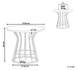 Konferenční stolek Conan (bílá). 1078445