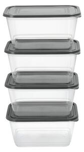 Silvercrest® Sada potravinových dóz XXL (4 x 2,5 litru) (100397531004)