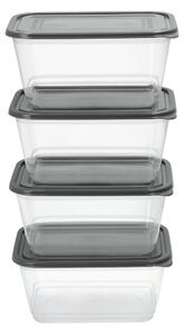 Silvercrest® Sada potravinových dóz XXL (4 x 2,5 litru) (100397531004)