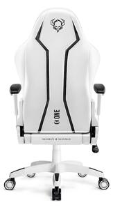Herní židle Diablo X-One 2.0 King Size: bílo-černá Diablochairs VY-S3YS-UWV2