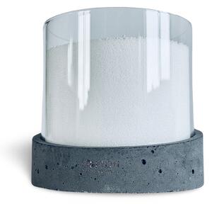 Obeton Sypaná svíčka v betonu Jelena 450g - vesmírně šedá