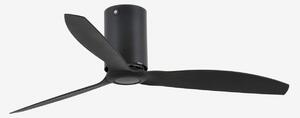 MINI TUBE FAN, černá, stropní ventilátor s DC motorem - FARO