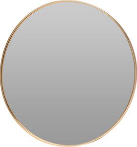 Zlaté kulaté zrcadlo, Ø 50 cm