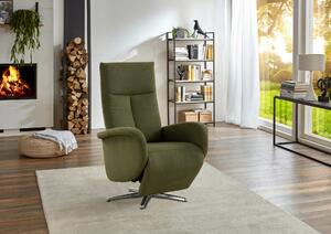 RELAXAČNÍ KŘESLO, textil, olivově zelená Sit & More - Online Only křesla & taburety, Online Only