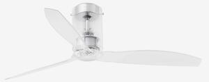 MINI TUBE FAN, transparentní, stropní ventilátor s DC motorem - FARO