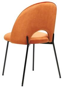 Set 2 ks jídelních židlí Clarissa (oranžová). 1078499