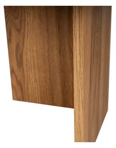 Konferenční stolek OVAL 120x40 cm hnědá