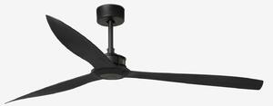 JUST FAN XL, černá, stropní ventilátor s DC motorem 178cm - FARO