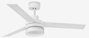 ICE L L LED SPEAKER, bílá, stropní ventilátor s reproduktorem - FARO