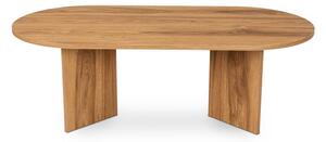 Konferenční stolek OVAL 120x40 cm hnědá