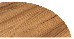 Konferenční stolek OVAL 120x40 cm hnědá