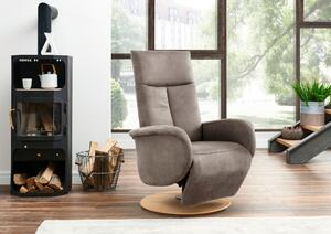RELAXAČNÍ KŘESLO, textil, šedavě hnědá Sit & More - Online Only křesla & taburety, Online Only