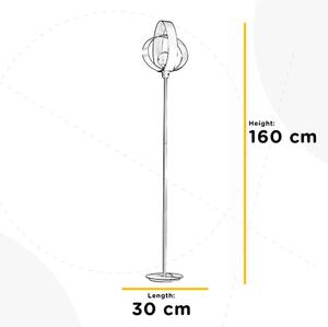 STOJACÍ LAMPA, 30/160 cm - Online Only svítidla, Online Only