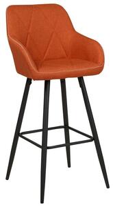 Set 2 ks barových židlí Donna (oranžová). 1078552