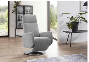 RELAXAČNÍ KŘESLO, textil, šedá Sit & More - Online Only křesla & taburety, Online Only